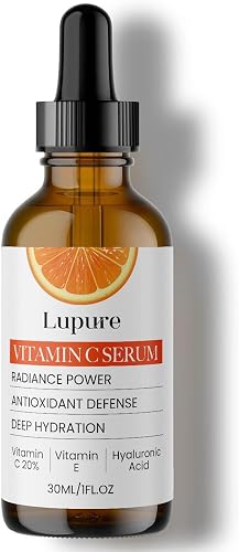 Lupure Professional Vitamin C Face Serum 20%, Anti Aging Facial Super — Side-by-side comparison of top picks in this category
