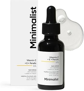 Minimalist Vitamin C+E+Ferulic Acid 16% Face Serum for Brightening & Anti Aging | Redu