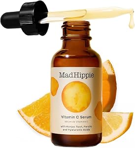 Mad Hippie Vitamin C Serum for Face – Brightening Facial Serum with Vitamin C, E, Ferulic 