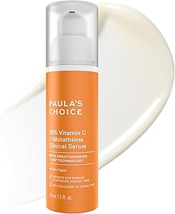 Paula’s Choice 25% Vitamin C Serum with Glutathione & Antioxidants, Face Serum Improve