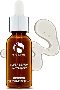 iS CLINICAL Super Serum Advance+, Anti-Aging Vitamin C Face Serum, reduces scaring and fin