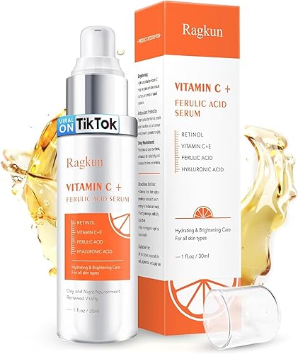 Ragkun 20% Vitamin C Serum, Retinol Serum for Face, Dark Spot Remover — Real-world performance testing in action