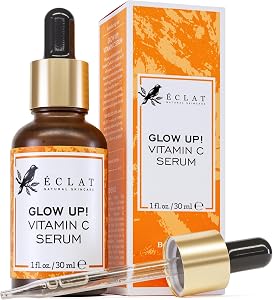 Eclat Skincare Vitamin C Serum - Skin Care for Dark Spots, Vitamin C Serum for Face with H