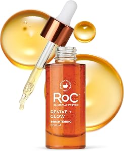 RoC Multi Correxion Revive + Glow 10% Active Vitamin C Serum for Face, Daily Anti-Aging Wr